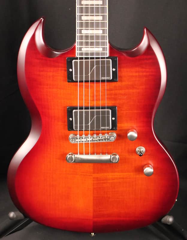 ギター Epiphone SG prophecy Epiphone SG Prophecy Electric Guitar Blue Tiger Aged Gloss