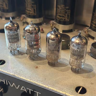 1972 Hiwatt DR103 Custom 100 2-Channel 100-Watt Guitar Amp Head 1969 - 1984 - Black image 17