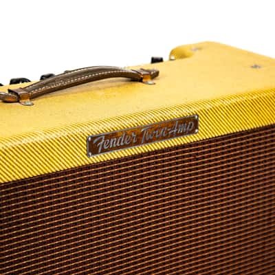 Fender Tweed "Twin Amp" Owned by Brian Setzer image 7