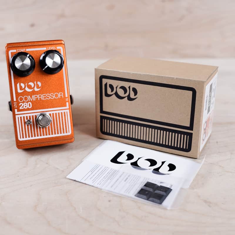 DOD 280 Compressor Reissue Pedal NOS New Old Stock image 1