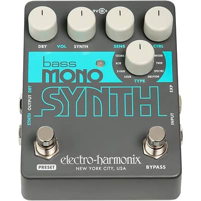 Electro-Harmonix   Bass Mono Synth Bass Effects Pedal (BEST SELLER) image 2