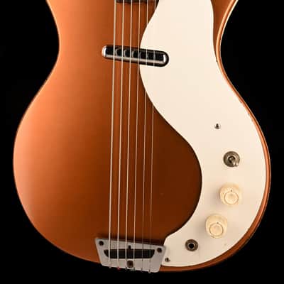 Vintage 1959 Danelectro Baritone Copper With OHSC image 5