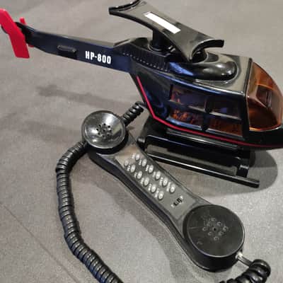LO-FI Vintage Phone Helicopter Microphone - Black image 3