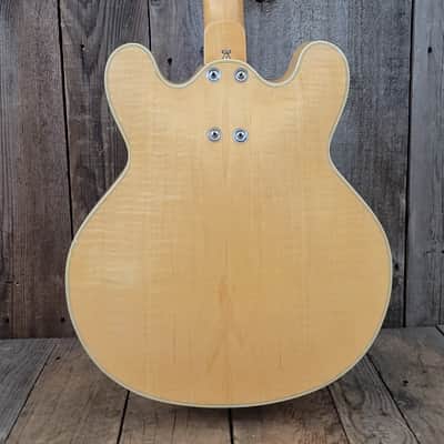 Mosrite Celebrity Hollowbody 4 String Bass 1968 - Natural Blonde image 3