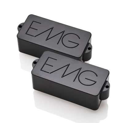 EMG Lee Sklar Signature 4-String Active P-Bass Pickup Set, Black image 1