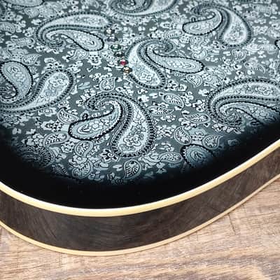 MyDream Partcaster Custom Built - Black Paisley Thinline Dreamsongs Freeway image 14