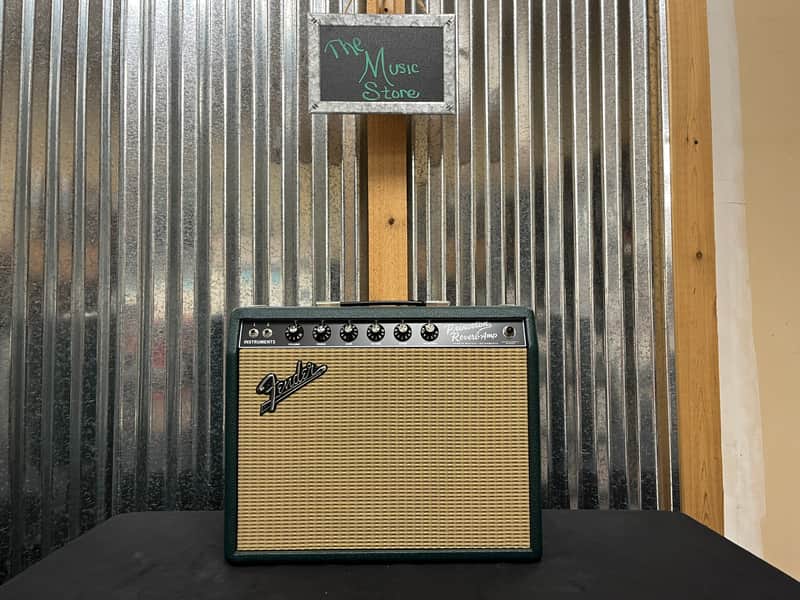 Fender '65 Princeton Reverb Reissue FSR Limited Edition "Brit Green" 12-Watt 1x12" Guitar Combo 2024 - British Green image 1
