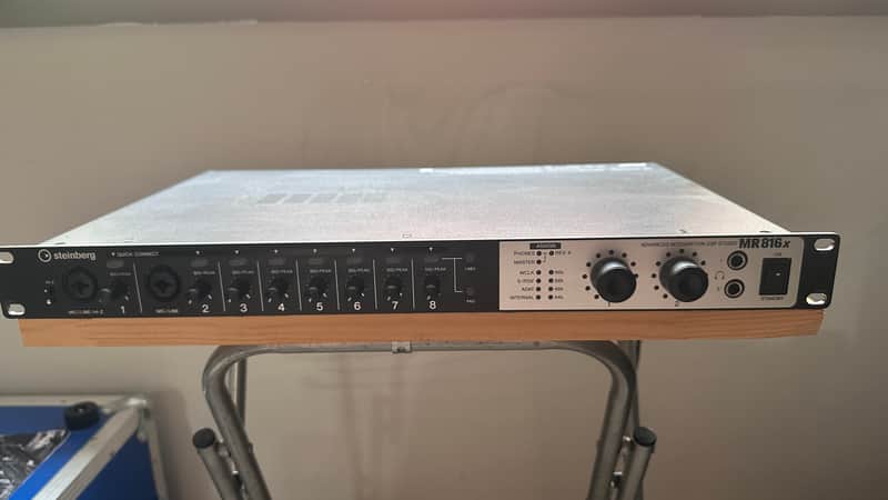 Steinberg MR816X Firewire Audio Interface 2010s - Silver/Black image 1