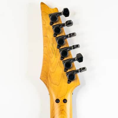 1990 Ibanez PGM100 – Signature Paul Gilbert RG, Bold Jewel Blue, Fully Dialed for Shredding image 13