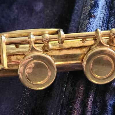 Haynes-Schwelm 304 C Flute Sliver Plated 1920-21 Boston, Mass, USA image 5