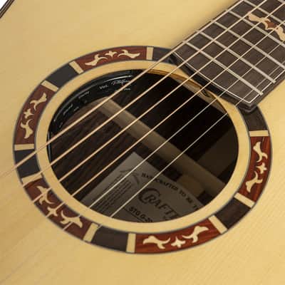 Mint Crafter STG D20CE PRO Stage Series Cutaway Dreadnought Acoustic-Electric Guitar Solid Engelmann Spruce image 6