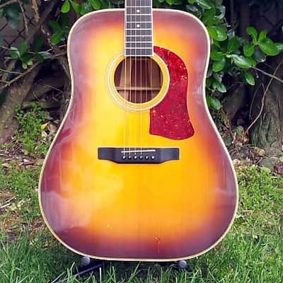One-of-a-kind Mossman Guitar - 1980 Sunburst Great Plains Custom Built image 2
