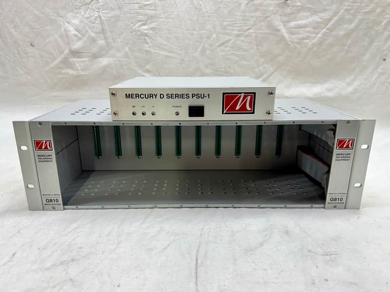 Mercury Recording Equipment G810 Rack System and PSU-I image 1