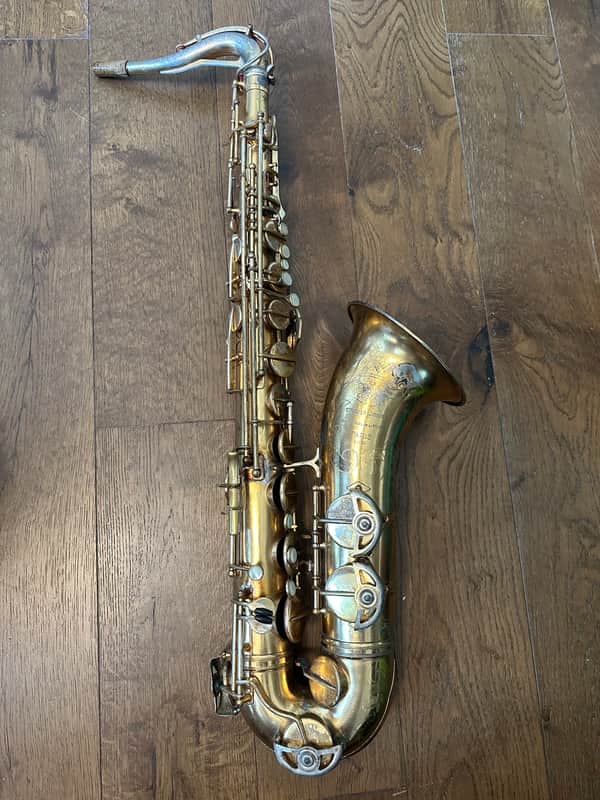 SML Rev D Tenor Saxophone - Permagold plated! image 1