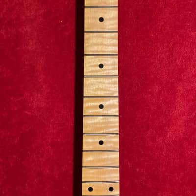 Unbranded Quality One Piece S Style Flame Maple Neck Laquered #1 image 3