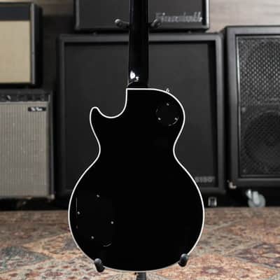 Gibson '70s Les Paul Custom Electric Guitar - Ebony with Hardshell Case image 8