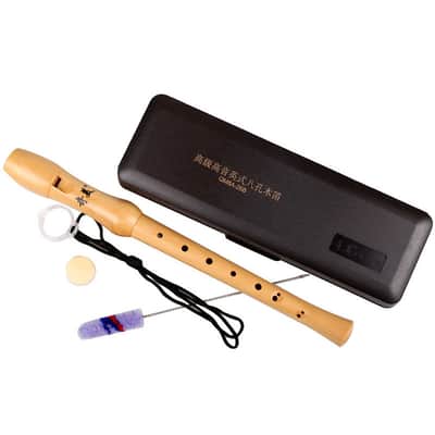 English - Style Wooden Soprano Recorder: A Great Choice for Beginners in Music Class image 2