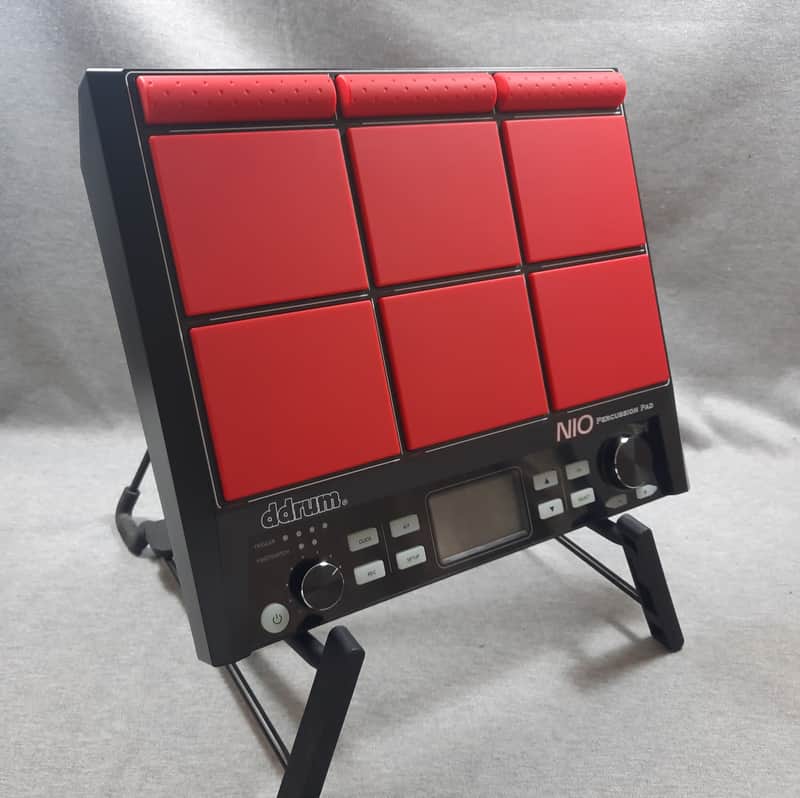 ddrum NIO Percussion Pad 2022 - Present - Black / Red image 1