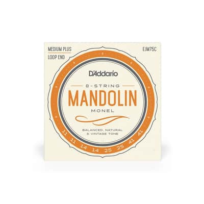 D'Addario 11-41 Medium Plus Monel 8 String Mandolin Strings - EJM75C image 2