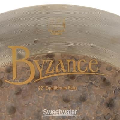 Meinl Cymbals 22-inch Matt Garstka Signature Byzance Equilibrium Ride Cymbal (B22EQRd3) image 3