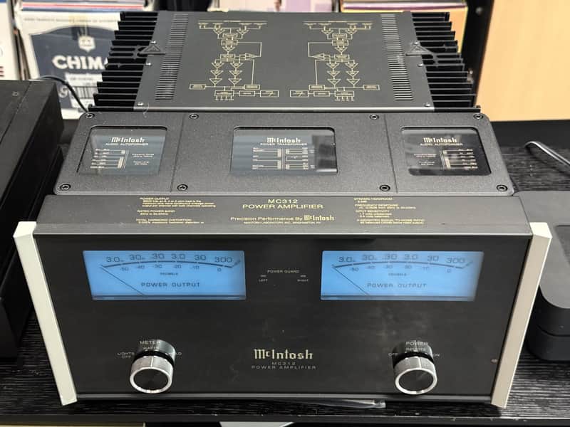 McIntosh MC312 Stereo Power Amplifier (Preowned - Local Pickup) image 1