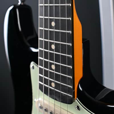 Jay Turser JT-30-BK-A 3/4 Size Double Cutaway Electric Guitar Black #271 image 11