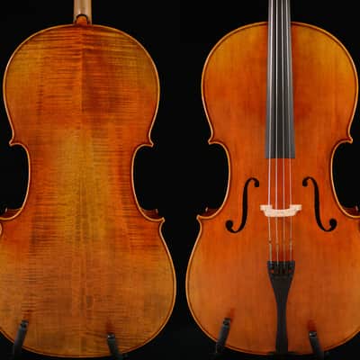 Nicely Hand Made 4/4 Cello Stradivari 1712 Davidov Cello European Wood No.W069 image 2