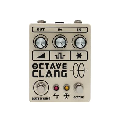 New Death by Audio Octave Clang v2 Octave Fuzz Guitar Effects Pedal