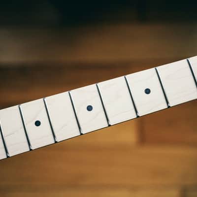 Stratocaster Neck – Maple | Unfinished | 21 Frets | Bone Nut imagen 6