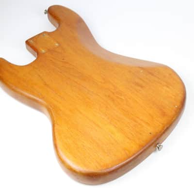 1965 Vintage Fender Jazz Bass Body L-Series Natural ~LIGHT WEIGHT~ USA 1960s Pre-CBS image 11