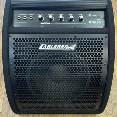 CARLSBRO EDA50 ELECTRONIC DRUM AMPLIFIER 2-CHANNELS, 1X10" 50 WATTS (USED) image 2