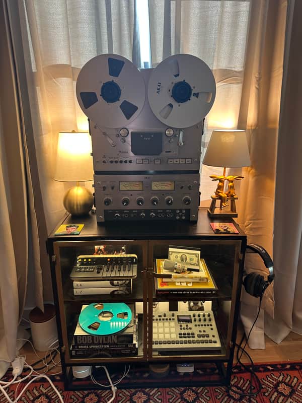 Akai Pro 1000 Reel to Reel Tape Recorder Fully Pro Serviced And Functional image 1