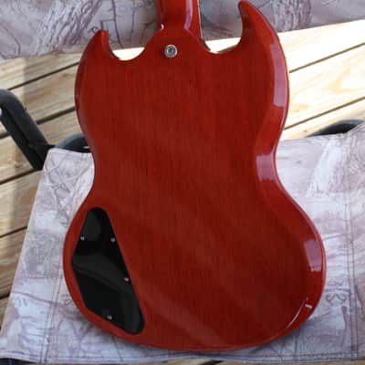 Gibson SG Standard '61 w/ Maestro Vibrola 2022 Gibson Demo Shop Guitar Vintage Cherry image 24
