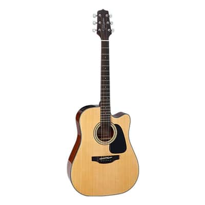 Takamine GD30CE-NAT Dreadnought Cutaway Acoustic-Electric Guitar, Natural image 3