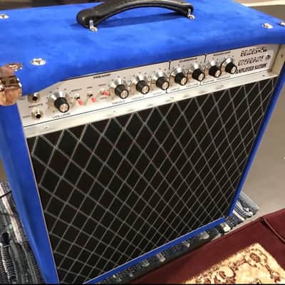 Amplified Nation Bombshell Overdrive 50 watt 1x12 combo - Blue Suede image 2