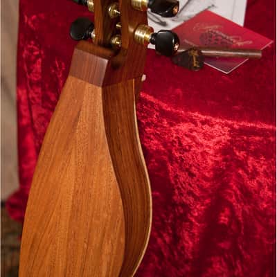 Roosebeck DMCRT4 Mountain Dulcimer 4String Cutaway Upper Bout F-Holes Scrolled Pegbox w/Pick & Toner image 8