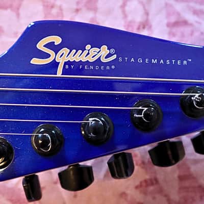 2001 Squier Stagemaster Super Strat Vintage Rare Electric HSH 24 frets image 4