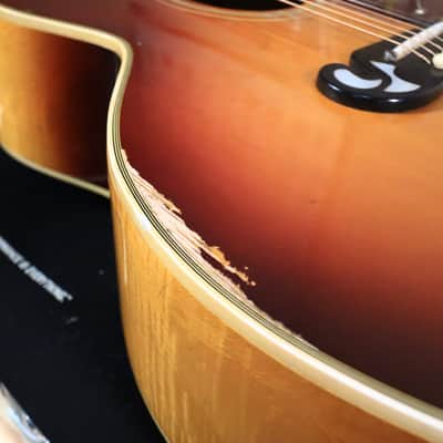 1969 Gibson J-200 (SJ-200) Acoustic – Vintage Sunburst image 17