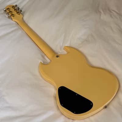 2010 Gibson Epiphone (G-400) SG Les Paul Custom Three Pickup - Made in Korea (MIK) - Antique Ivory - Free Pro Setup image 16