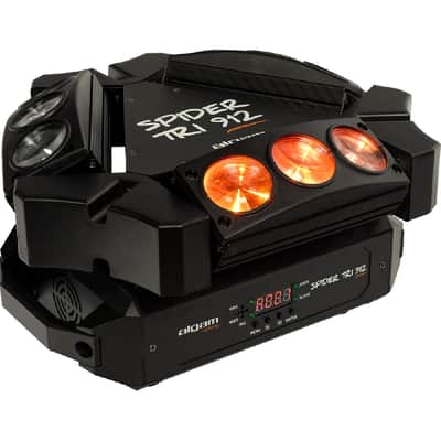 Algam Lighting SPIDER-TRI-912 3 Mini Barre Motorizzate Beam Led 9x12W RGBW image 15