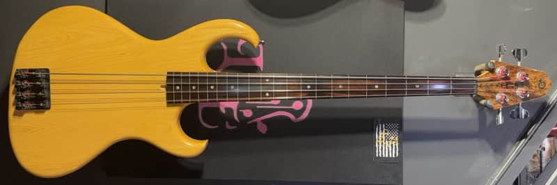 Rick Tuner Electroline fretless owned by John McVie image 1