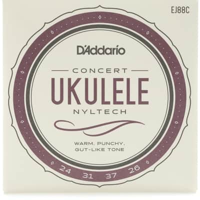 D'Addario EJ88C Nyltech Natural Nylon Concert Ukulele Strings Bild 1