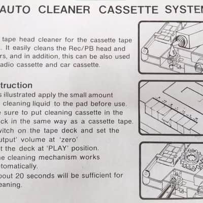 Tape Head Cleaner "Wet Type" For Nakamichi, Teac, Pioneer, Sony, Akai, Denon, Aiwa, Technics, Marantz, Toshiba, JVC, Sharp Cassette Tape Recorder Player Deck image 5