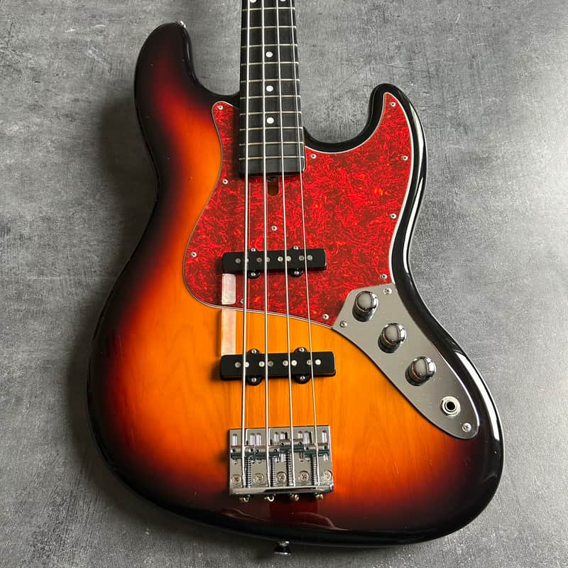 Schecter Japan Progauge PS-S-JB Jazz Bass 2014 Ebony Sunburst image 1