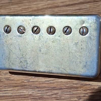 Maxon Greco Humbucker Guitar Pickup 7.87k ohms 70s - Gold image 1