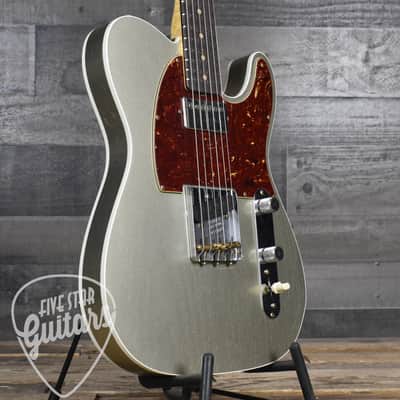 Mint Fender Custom Shop 60s Reverse Telecaster Journeyman Relic - Champagne Metallic (Journeyman Relic) with custom shop hard shell case image 10