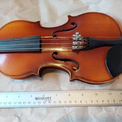 Suzuki Model 220 (1/8 Size) violin, Japan 1975, Reglue/Repair Needed image 6