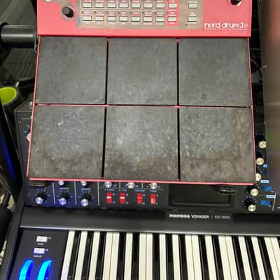 Nord Drum 3P 6-Channel Modeling Percussion Synthesizer 2016 - Present - Red image 2