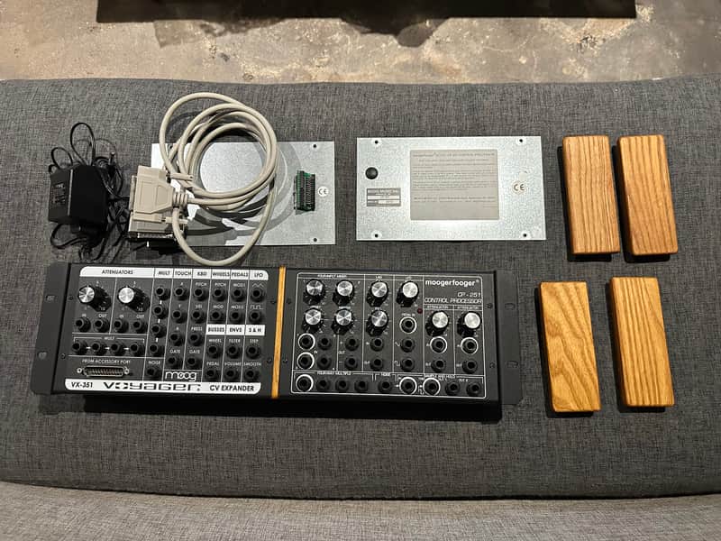 Moog Moogerfooger CP-251 and VX-351 with Rack and Extras image 1