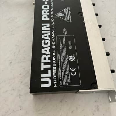 Behringer Ultragain Pro-8 Digital ADA8000 8-Channel Mic Preamp with A/D Converter 2000s - Black / Silver image 7